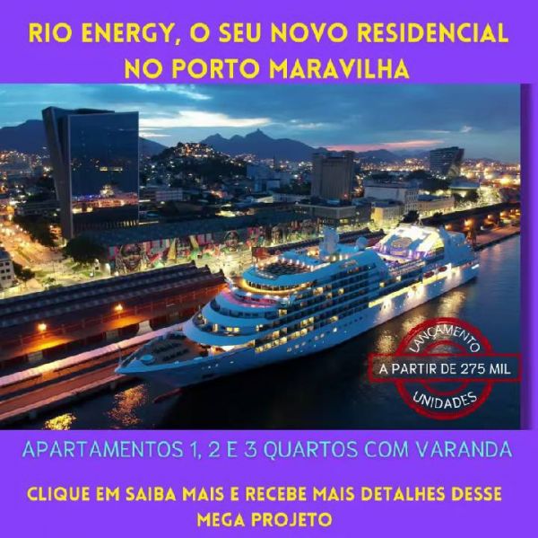 Rio Energy empreendimento no porto centro do Rio de Janeiro.